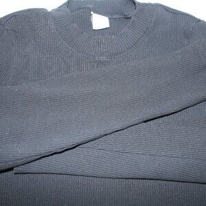 BLACK LONG SLEEVE DRESS